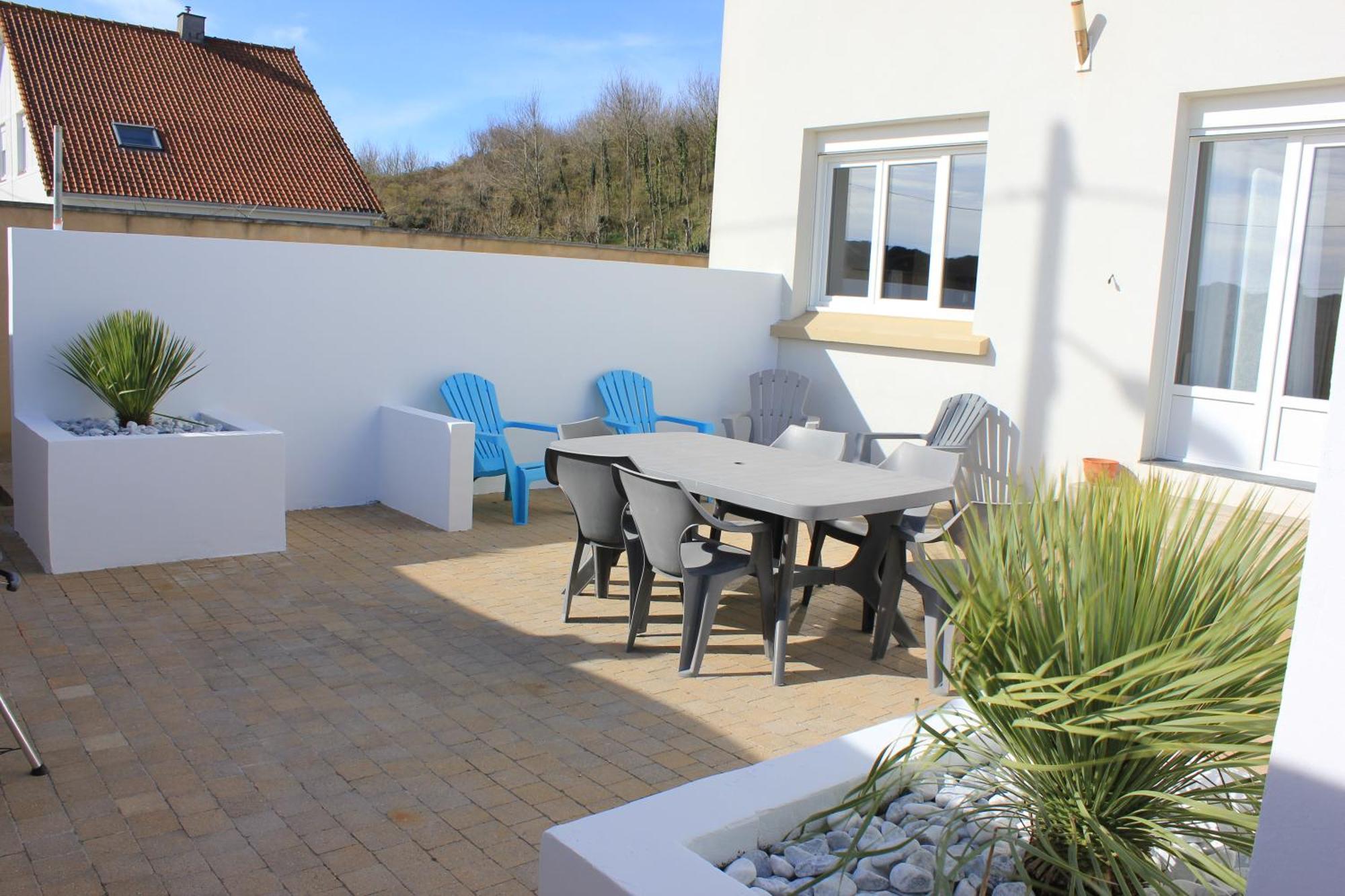 Ferienwohnung Les Goelands Stella-Plage Exterior foto